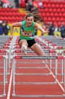 Kelly Clarke finished 4th in the Senior Girls 100 metres Hurdles.